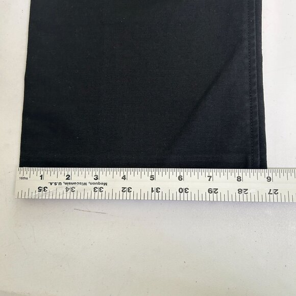 Eddie Bauer Mercer Fit Pants Womens Size 4 Black Cotton Stretch Casual - Picture 13 of 13